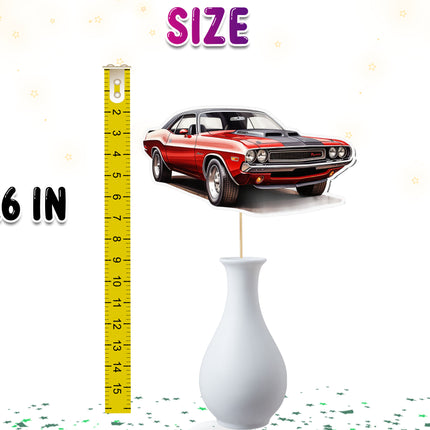 Classic Car Party Centerpiece 5 PCS – Perfect for Vintage-Themed Events