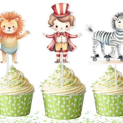Circus Cupcake 