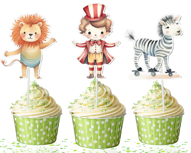 Circus Cupcake 