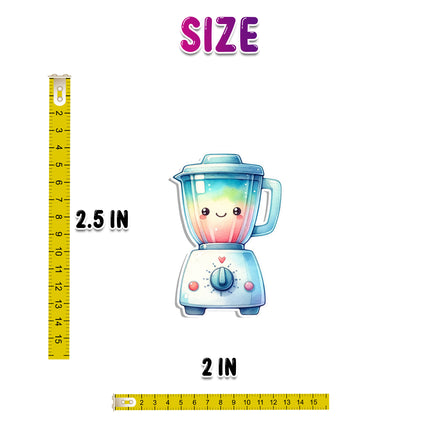 Kawaii Kitchen Stickers – Cute Appliances, Food & Utensils Decal Set 20 Pack