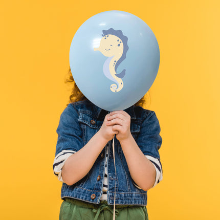 Dive into Adventure: Under The Sea 10 Pcs Latex Balloons