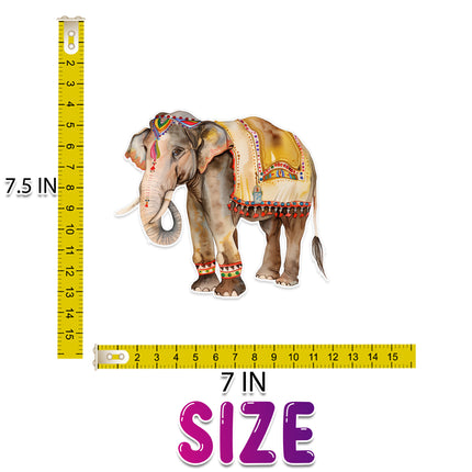 Indian Culture Wall Stickers Set - 5 pcs