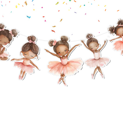 Ballerina 5 pcs Banner