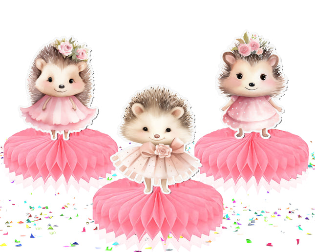 Pink Hedgehog Honeycombs