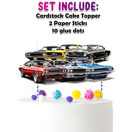 Classic Car Cake Topper
