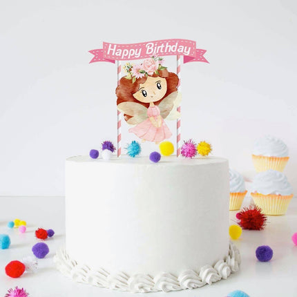 Fairy Whispers - Enchanting Fairy Cake Topper for Magical Birthdays