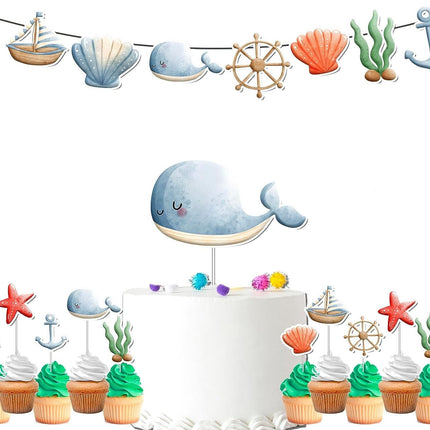 Splashy 'Under the Sea' Party Decor Set