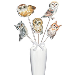 Set of 5 Owl Woodland Centerpieces – Perfect for Baby Showers and Birthday Celebrations