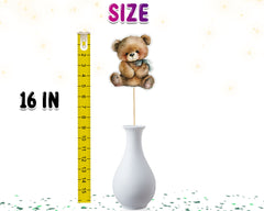 Set of 5 Bear Centerpieces – Perfect for Baby Showers and Birthday Parties