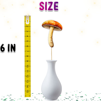 Set of 5 Forest Mushroom Centerpieces – Perfect for Baby Showers and Birthday Parties