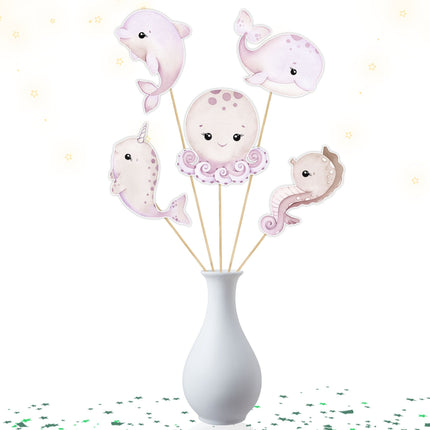 Whimsical Under the Sea Centerpieces 