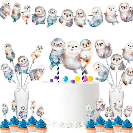 Seal-ly Cute Baby Shower & Birthday Party Decor Set