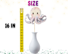 Set of 5 Octopus Centerpieces – Ideal for Baby Showers and Birthday Parties