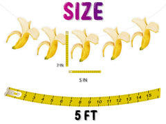 Bunch of Fun - Playful Banana Cartoon Banner for Parties and Decor