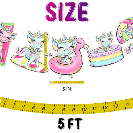 Whimsical Dragon Party Banner for Enchanting Celebrations and Mythical Birthdays