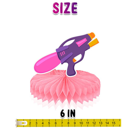 "Super Soaker" 5-Piece Water Gun Honeycomb Decor Set