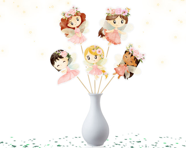 Enchanted Garden Fairy Centerpieces