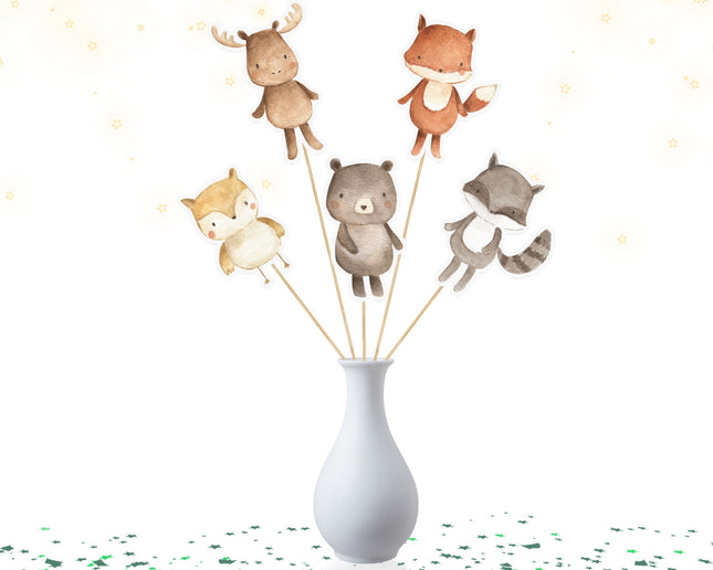 Enchanting Woodland Creature Centerpieces