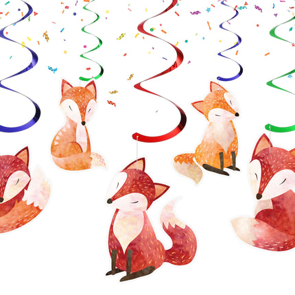 nchanting Woodland Fox Swirls