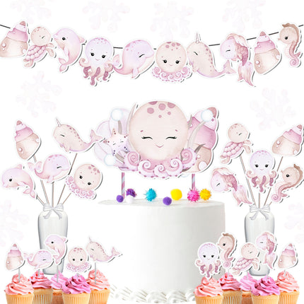 nk Under the Sea Party Decor Set