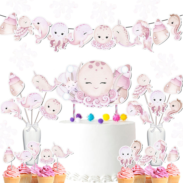 nk Under the Sea Party Decor Set