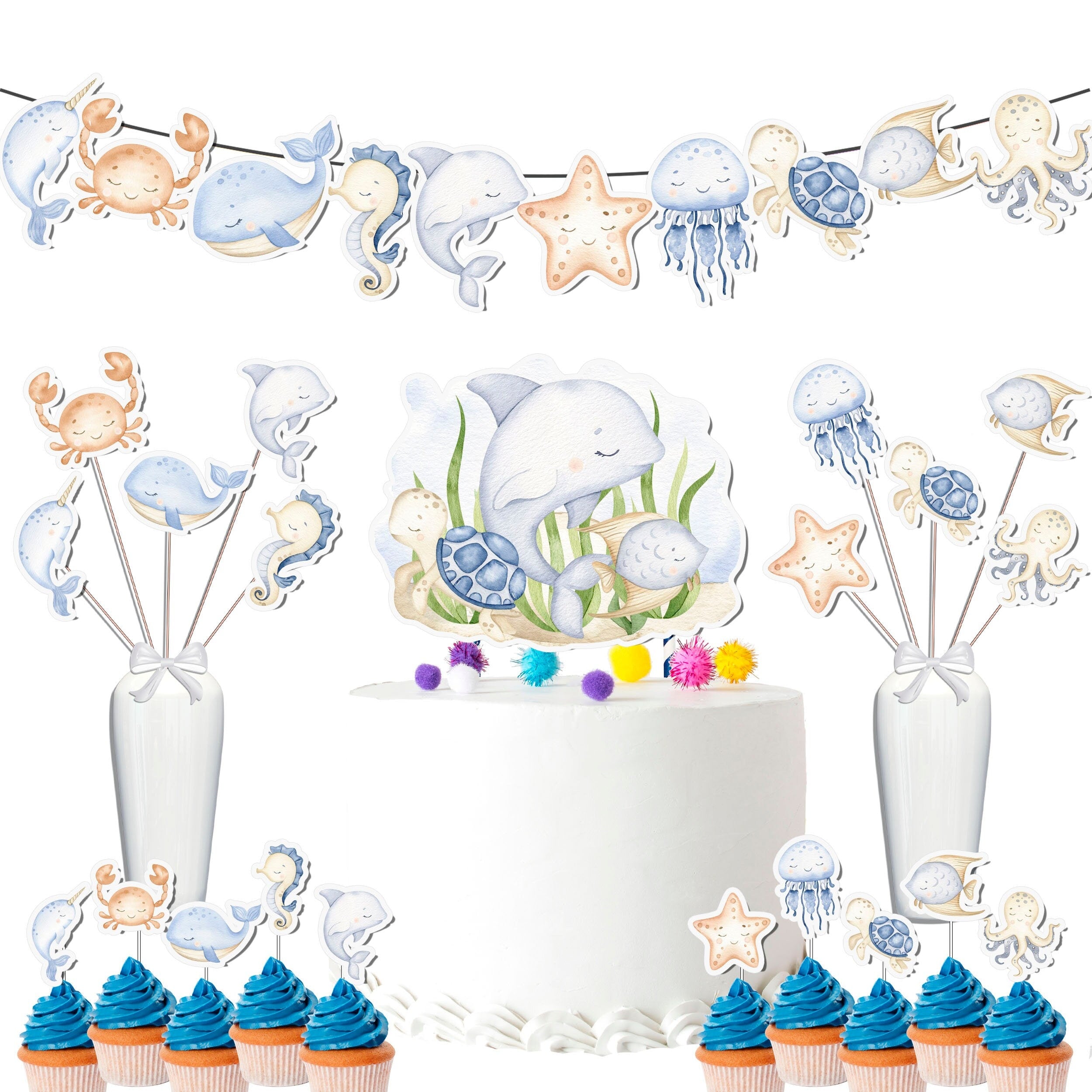 Dive Into Fun with Under-the-Sea Party Decor Set 