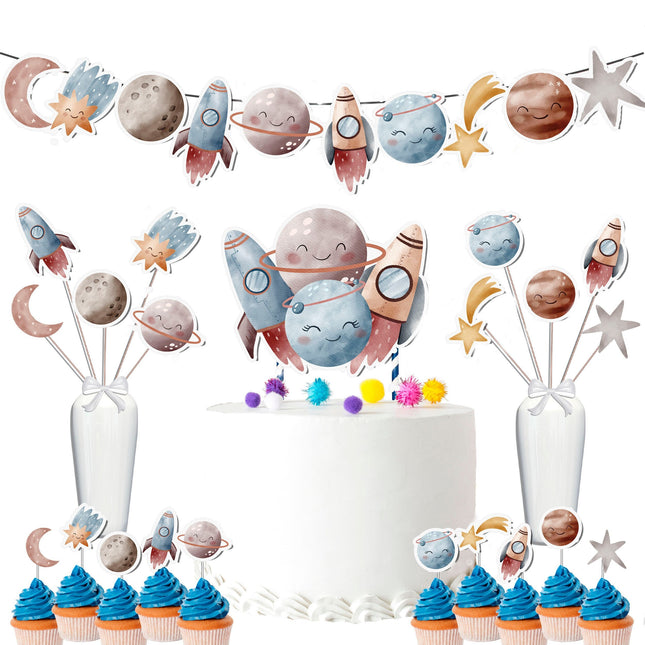 Galactic Solar System Party Decor Set