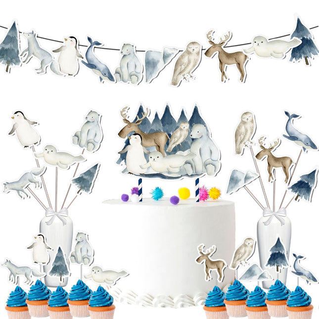 Arctic Blast Party Decor Set