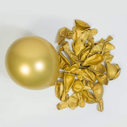 Safari Elegance Giraffe and Gold Balloons Set - Ideal for Themed Birthday Parties