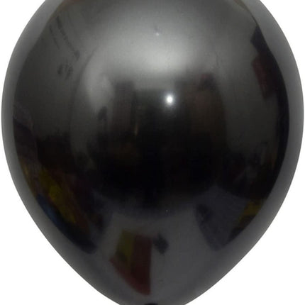 Majestic Black Cat Balloon Set with Crown - Perfect for Chic Birthday Parties