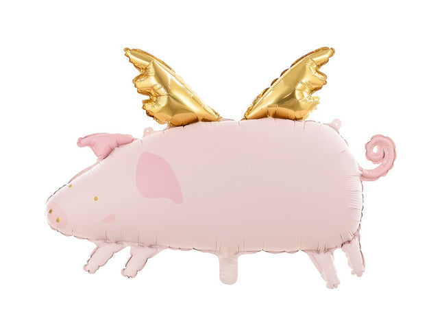 Enchanting Pink Flying Balloon - Dreamy Decor for Baby Showers and Birthday Parties