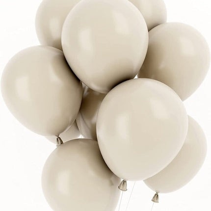 Luxurious Neutral-Toned Balloon Set for Birthdays and Elegant Celebrations
