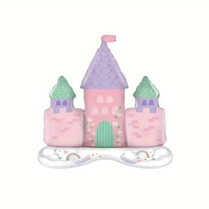 32 In Enchanted Princess Castle Balloon - Giant Foil Balloon for Kids Birthday Parties