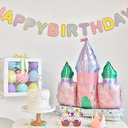 32 In Enchanted Princess Castle Balloon - Giant Foil Balloon for Kids Birthday Parties