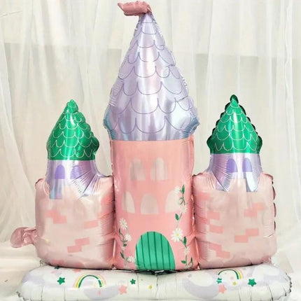 32 In Enchanted Princess Castle Balloon - Giant Foil Balloon for Kids Birthday Parties