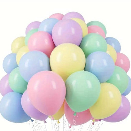 Pastel Balloon Set for Parties - 45 pcs Assorted Colors - Baby Showers, Birthdays, Weddings