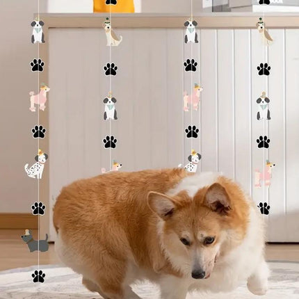 Adorable Dog Garland - Perfect for Kids' Birthdays & Animal Themed Parties