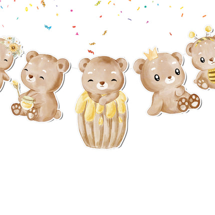 Honey Bear 5 pcs Banner 