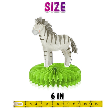 Jungle Animals Honeycombs 5 pcs - Fun Party Decorations