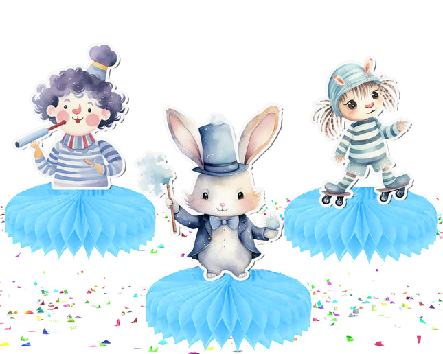 Blue Circus Honeycombs