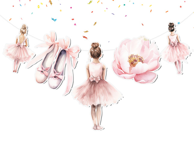 Ballerina 5 pcs Banner