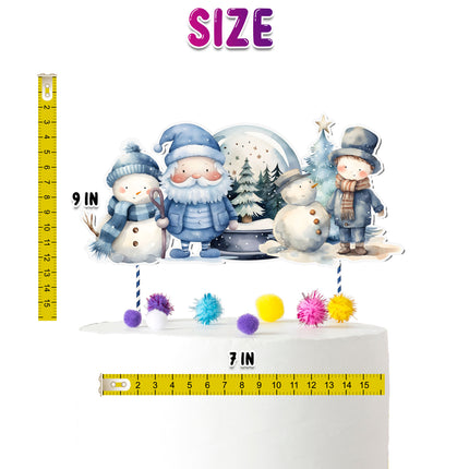 Winter Wonderland Cake Topper