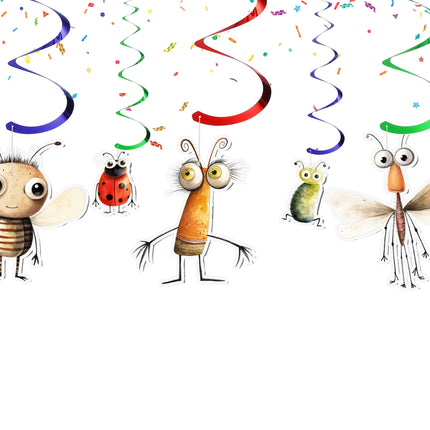 Quirky Insects Streamers