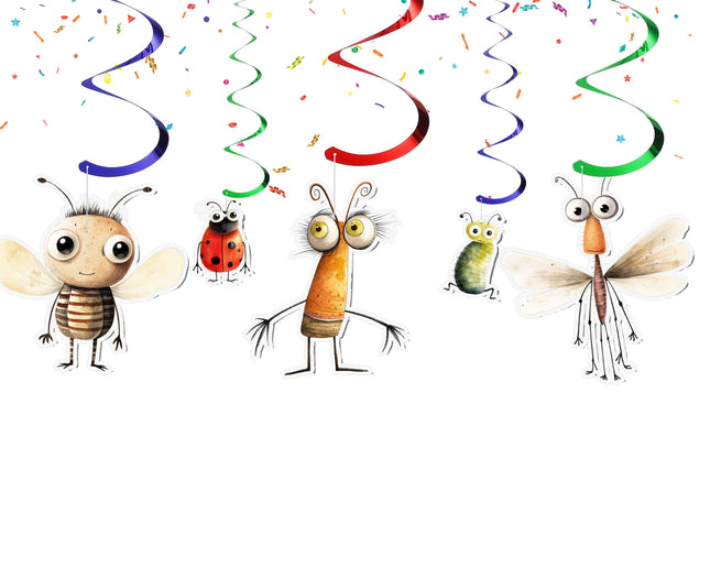 Quirky Insects Streamers