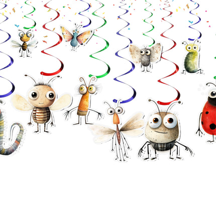 Quirky Insects Streamers 10 pcs