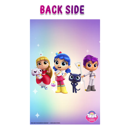 True and the Rainbow Kingdom Invitation Cards - Pack of 10, Perfect for Themed Parties!