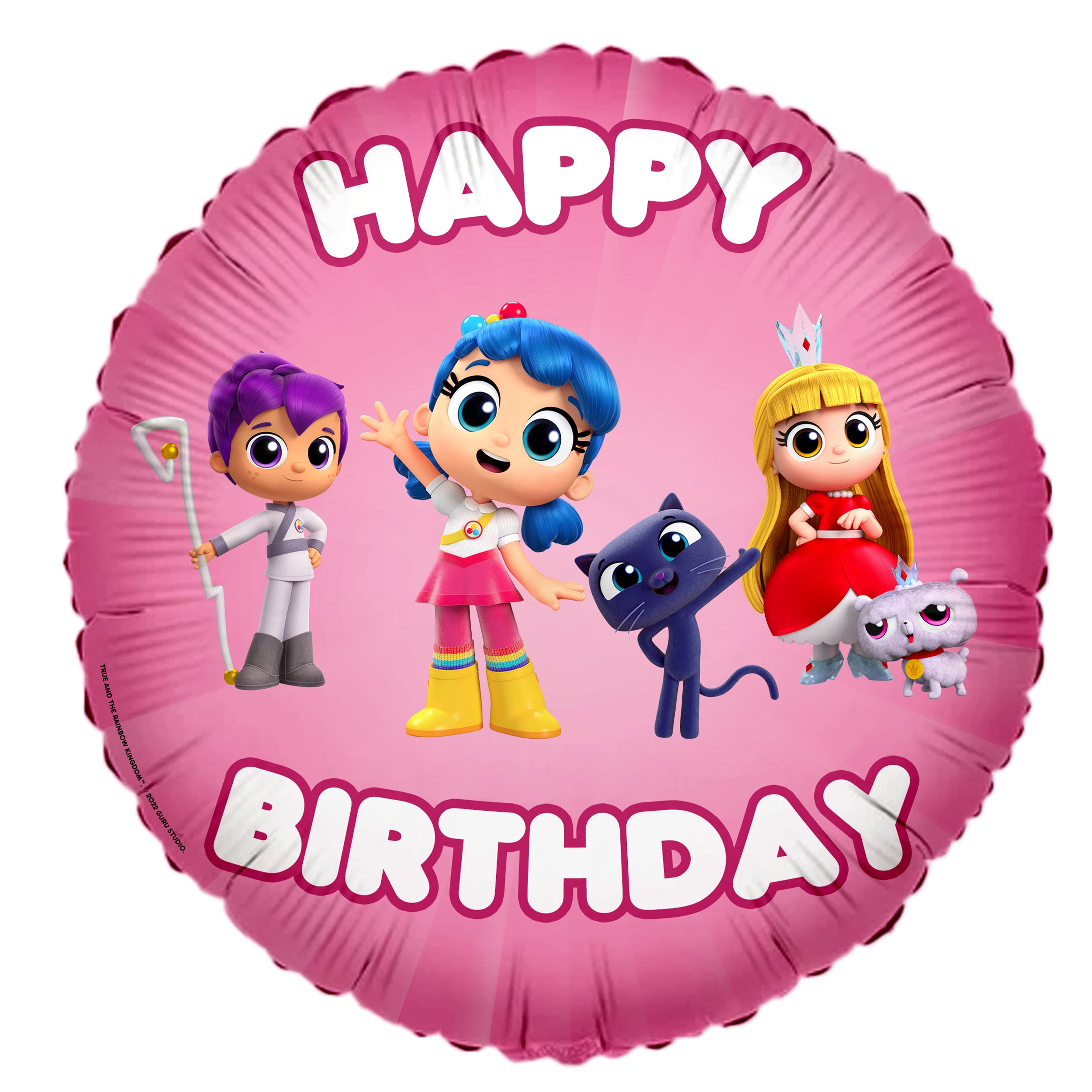 True and the Rainbow Kingdom Foil Mylar Balloons - Add a Splash of Color to Your Celebrations!