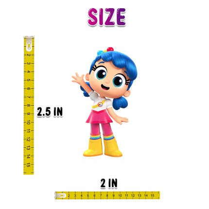 25 Pcs True and the Rainbow Kingdom Vinyl Stickers - Perfect for Fans to Decorate and Express!