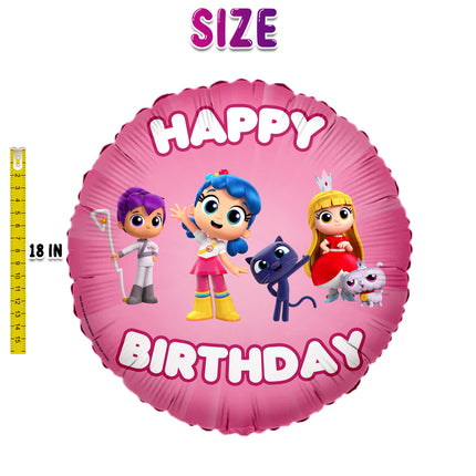 True and the Rainbow Kingdom Foil Mylar Balloons - Add a Splash of Color to Your Celebrations!