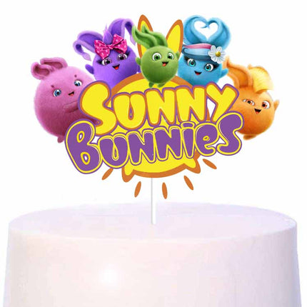 Sunny Bunnies Cake Topper - Add a Dash of Delight to Your Celebration Cake!